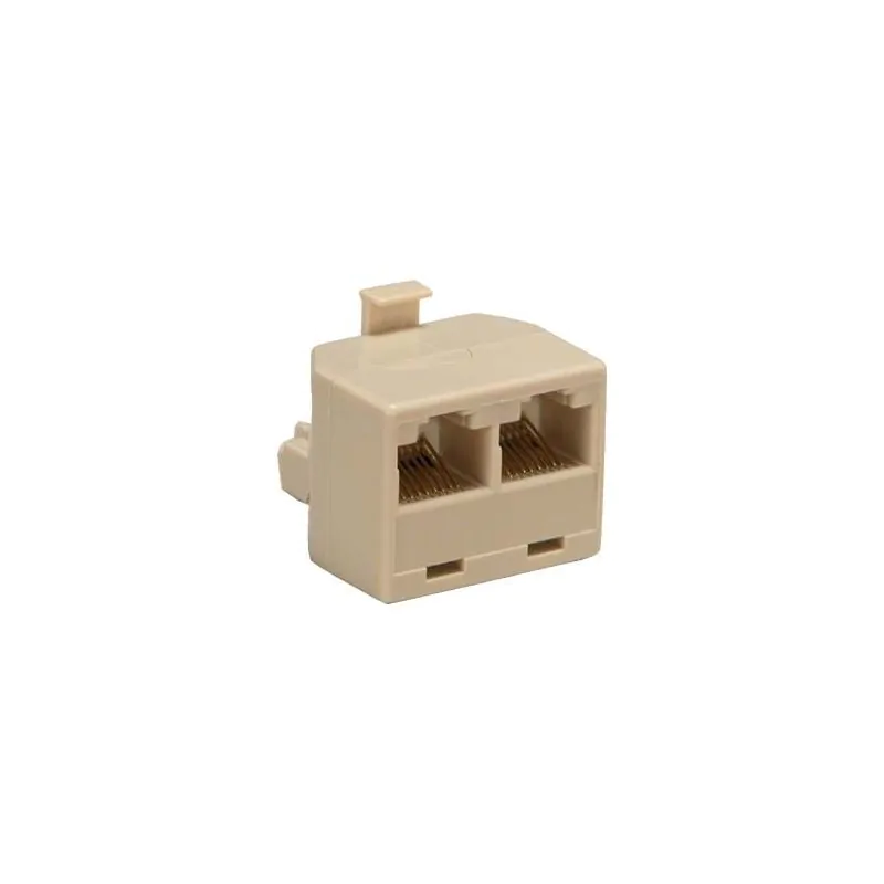 RJ45 TEE T SPLITTER ADAPTER