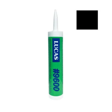RM Lucas #9600 Black Caulking - 10.1 oz