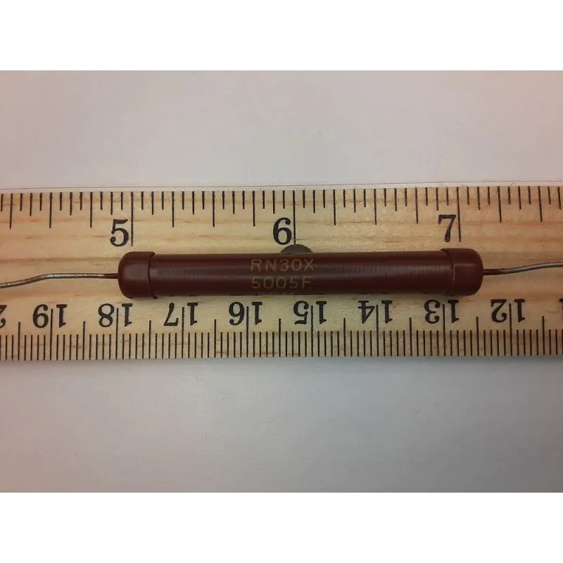 RN30X 5005F 50M Ohms 1% Through Hole Resistor