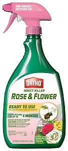 Rose & Flower Insect Killer Liquid, 24 oz Bottle