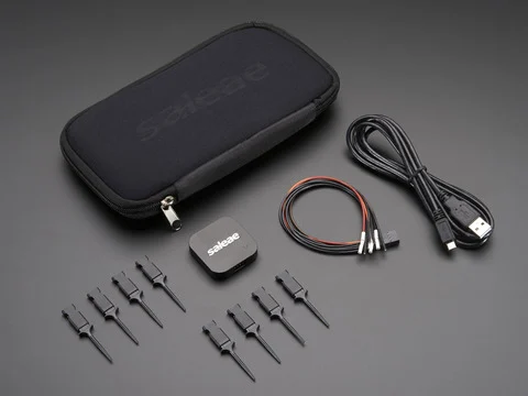 Saleae Logic 4 - 4 Channels Logic / 1 Channel Analog - Black