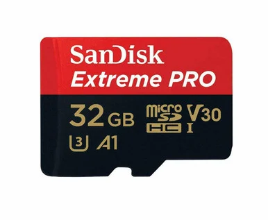 SanDisk Extreme Pro MicroSDHC Card - 32 GB - Class 10 - BLANK - BULK