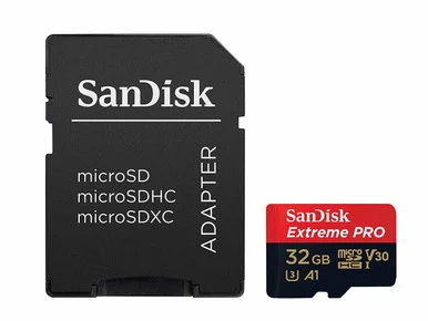 SanDisk Extreme Pro MicroSDXC Card - 32 GB - Class 10 - BLANK