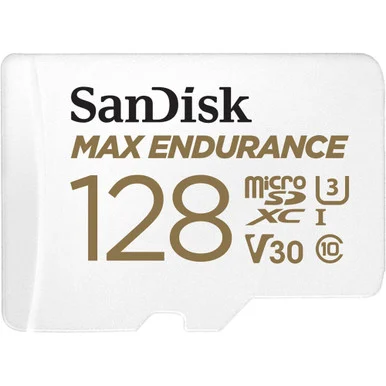 SanDisk Max Endurance MicroSDXC Card -128GB - Class 10- BLANK