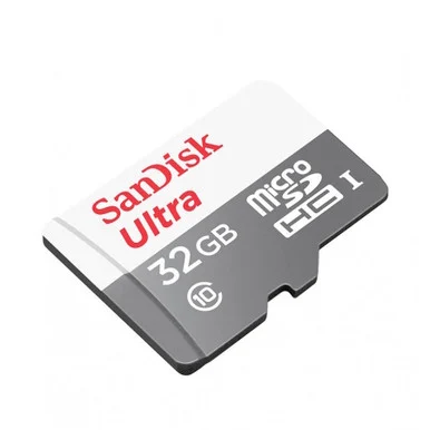 Sandisk Ultra MicroSDHC - 32GB - Class 10 - BLANK