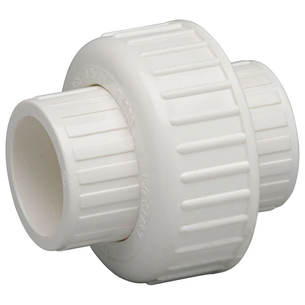 Schedule 40 PVC Pipe Slip x Slip Union