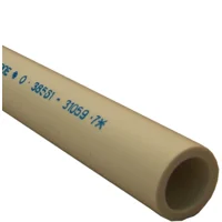Schedule 40 PVC Pressure Pipe 1 in x 10 ft Plain End