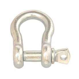 Screw Pin Anchor Shackle, 5/16 Inch, Galvanized