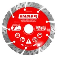 Segmented Diamond Cut-Off Disc, 7 in