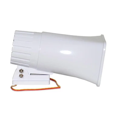 Self-Contained Exterior Siren, 12 VDC, 122 dB at 1 m, Indoor/Outdoor