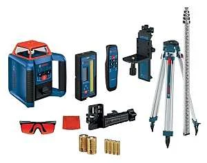 Self-Leveling Rotary Laser Kit, 2000 ft Range