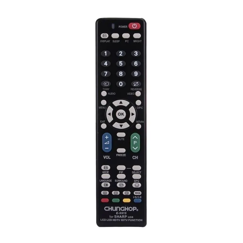 Sharp Universal TV Remote Controller LED LCD HDTV 3DTV CHUNGHOP