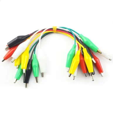 Short Alligator Leads for Micro:bit - 10 pack