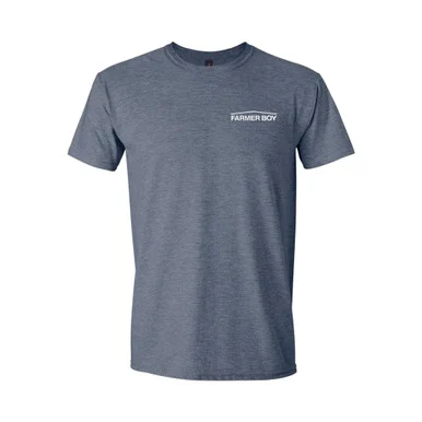 Short Sleeve T-Shirts - Heather Indigo