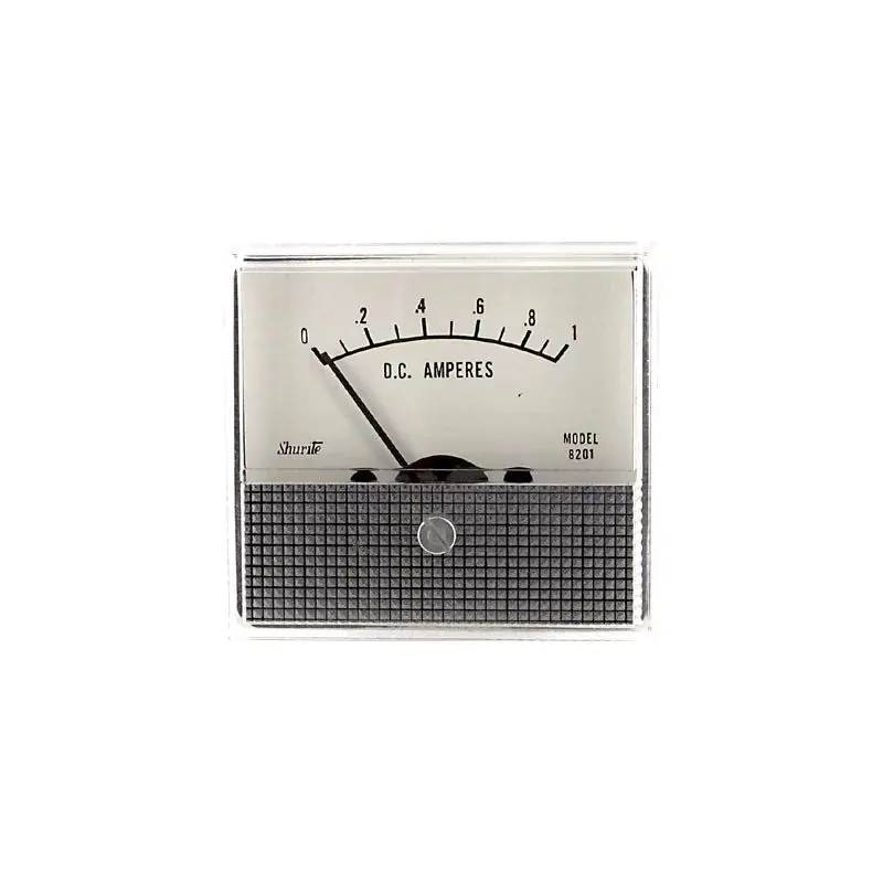 SHURITE 0-1 DC AMP PANEL METER 2 inch hole size