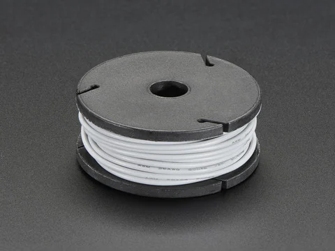 Silicone Cover Stranded-Core Wire - 25ft 26AWG - Gray