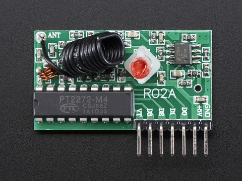 Simple RF M4 Receiver - 315MHz Momentary Type