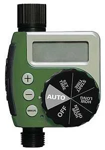 Single-Dial Hose Faucet Timer, 1-Zone Digital Water Timer