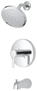 Single-Handle Tub & Shower Faucet, Chrome Finish
