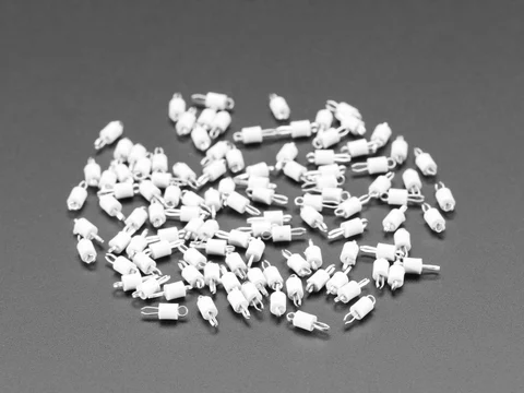 Small PCB Test Points (100 pack) - White