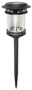 Solar Crackle Glass Stake Light for Pathway & Garden