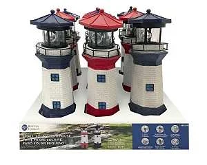 Solar Mini Lighthouse Light