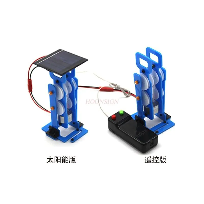 Solar or Battery Powered Walking Robot Kit