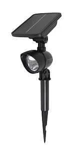 Solar Plastic Spotlight 100 Lumens Outdoor Security Light