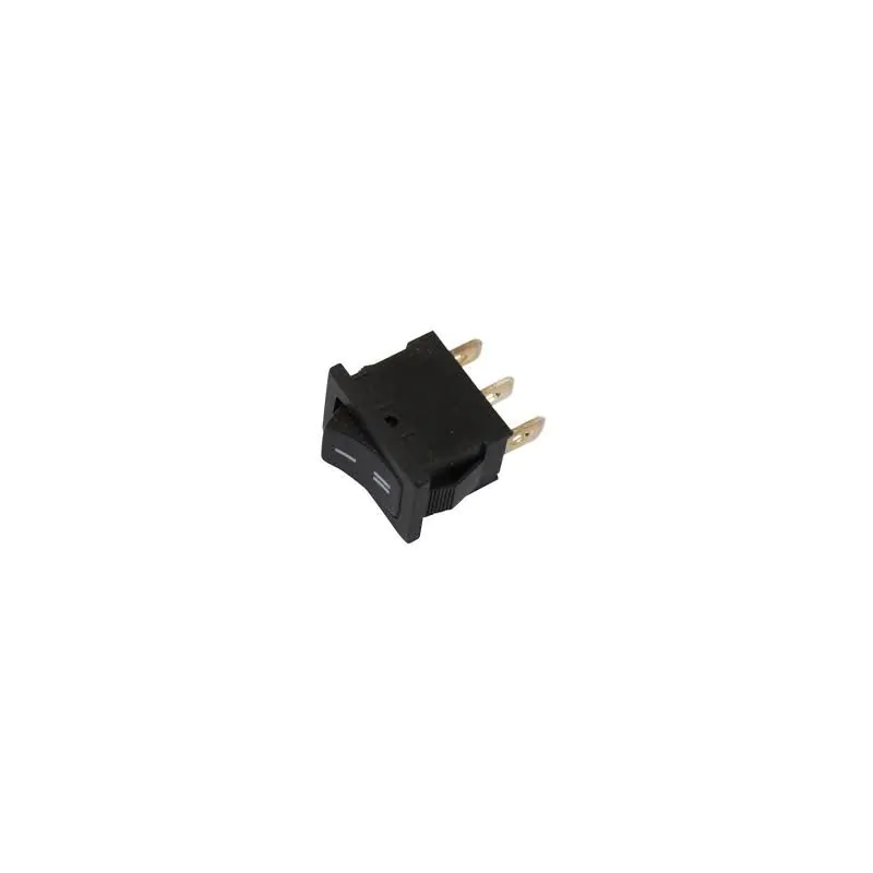 SPDT 10A 125VAC 6A 250VAC ROCKER SWITCH BLACK ON ON C&K D SERIES MRS-1