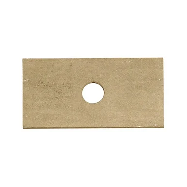 Stainless Steel 2 x 4 Inch Foot Plate