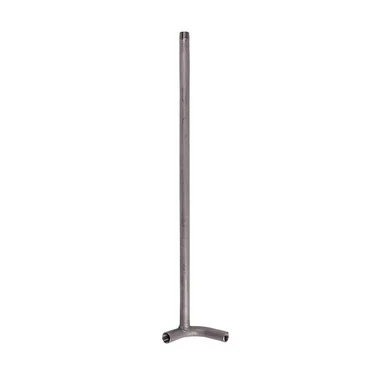 Stall Pipe Stainless Steel Double 1/2x24 Offset