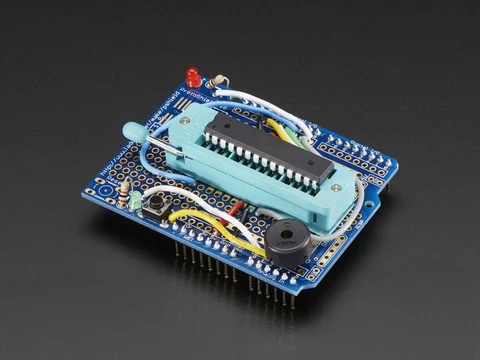 Standalone AVR ISP Programmer Shield Kit - includes blank chip!
