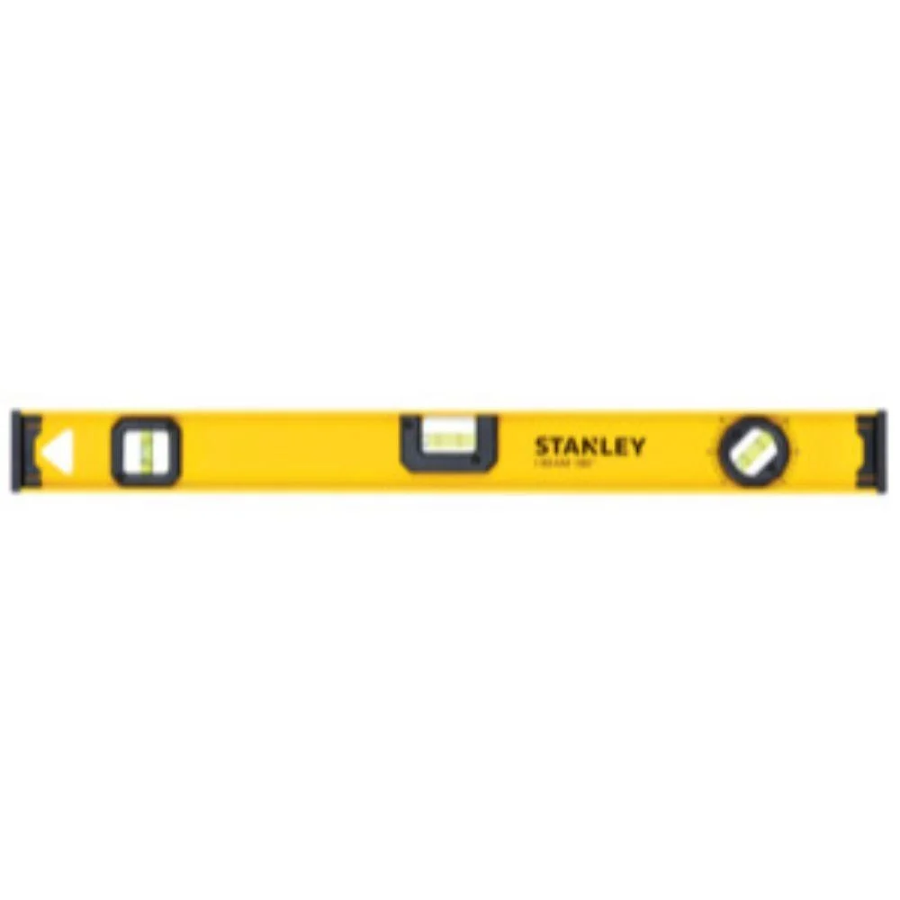 STANLEY 24" ALUMINUM I-BEAM LEVEL WITH ONE HANG HOLE