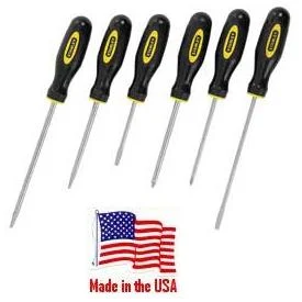 STANLEY 6-Piece Screwdriver Set Phillips/Slotted STHT60025