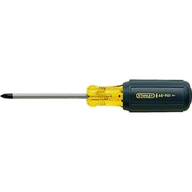 Stanley 65-901 #1 Phillips Screwdriver with Vinyl Grip Handle