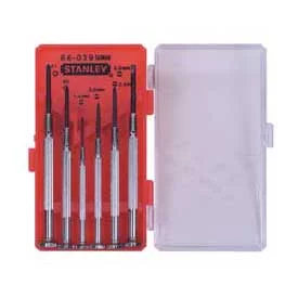 STANLEY 6pc Jewelers Precision Screwdriver Set 66-039