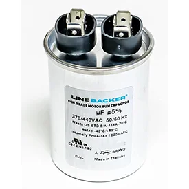 SUPCO Linebacker Round Run Capacitor - 25 MFD 370/440V