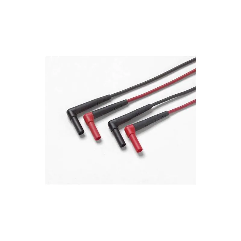 SureGrip Silicon Insulated Test Leads Right Angle