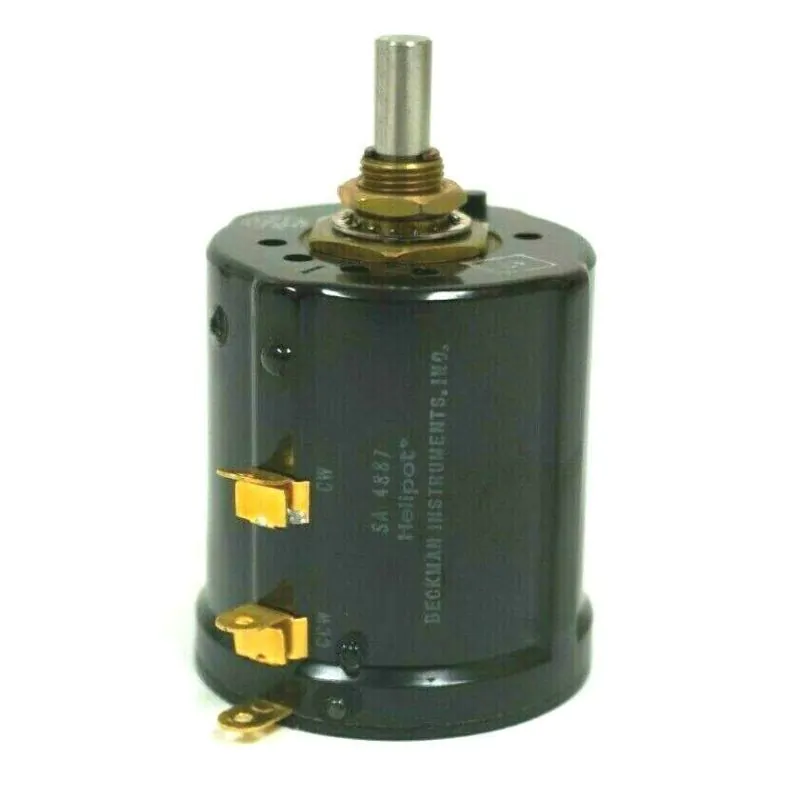 Surplus Beckman / Spectrol / Helipot Model A 100K 10 Turn Precision Potentiometer SA4732B, Borg 205