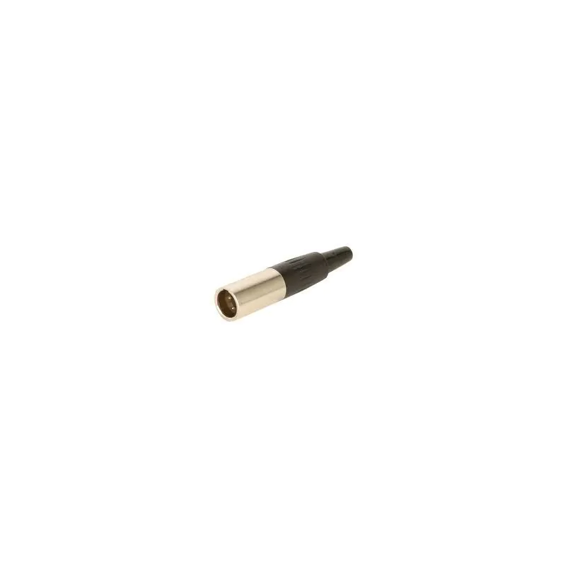 SWITCHCRAFT 3 PIN MINI XLR MALE INLINE