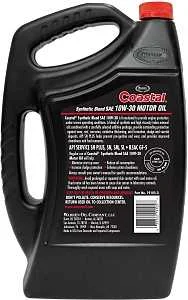 Synthetic Blend Motor Oil 10W-30 5 Quart