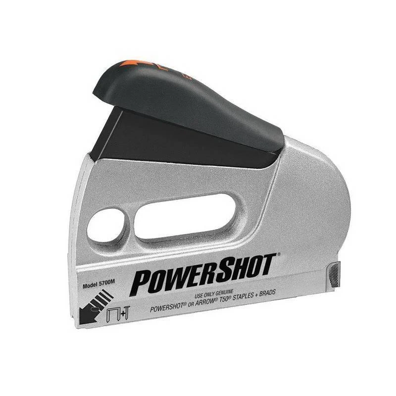 T50 Staple Gun & Brad Nailer, Die-Cast Aluminum Forward-Action Design