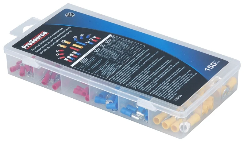 Terminal Connector Assortment Kit, 150-Piece