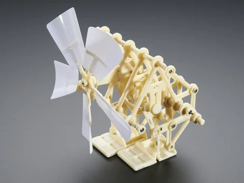 Theo Jansen-style Biped Robot kit by Gakken