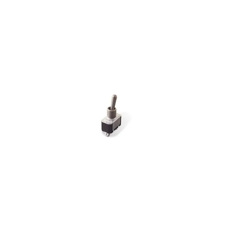 Toggle Switch, 20A 125V, (On)-Off-On, Momentary(), SPDT, Bat Handle, Screw Terminals, ST40H