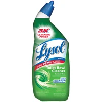 Toilet Bowl Cleaner with Bleach, 24 oz Blue Liquid