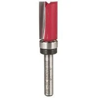 Top Bearing Flush Trim Router Bit, 1/4 in Shank, Carbide