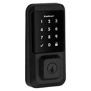 Touchscreen Wi-Fi Smart Deadbolt Lock, Matte Black