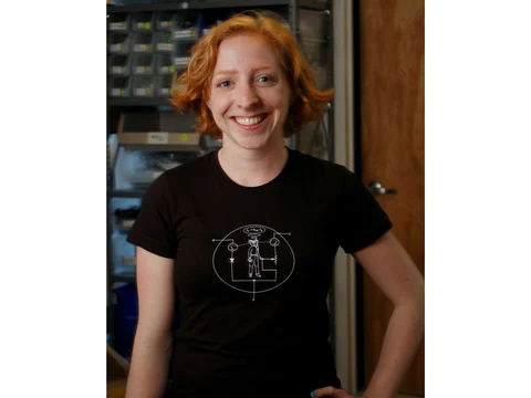 Transistor Man Shirt - Womens Medium