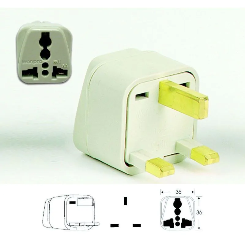 TRAVEL ADAPTER, UK Style